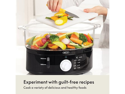 Vaporera de Bambú para Dim Sum de 10 Pulgadas