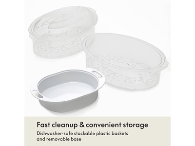 Vaporera de Bambú para Dim Sum de 10 Pulgadas