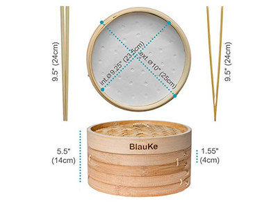 Inserciones para Ollas Grandes de Fábrica Vaporera de Bambú