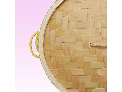 Vaporera de Bambú para Gabinete de Salchichas y Set de Ollas