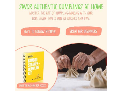 Set de Madera a Gas para Momo y Salchichas Cesta de Vapor de Bambú