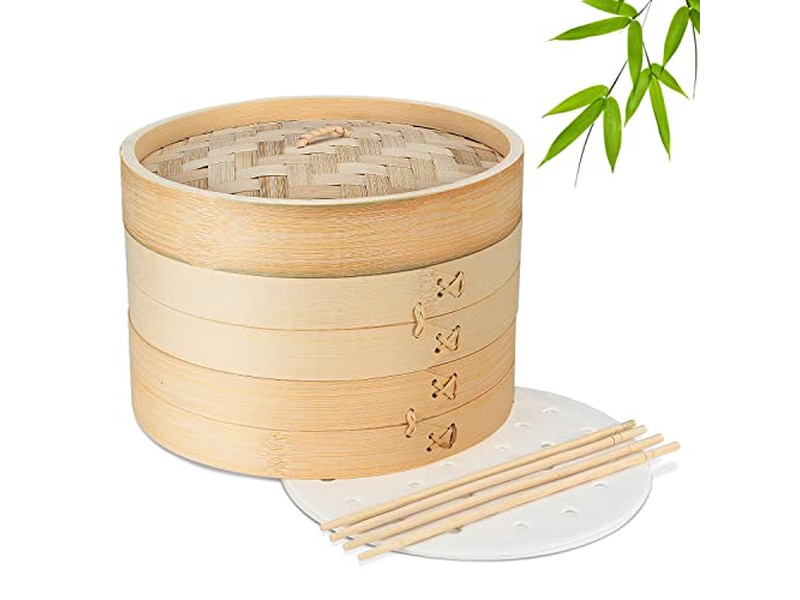 Cestas de Vapor de Bambú