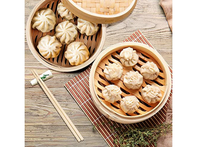 Cestas de Vapor de Bambú