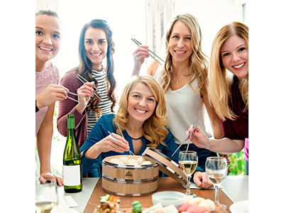 Cocedor Vaporera de Bambú