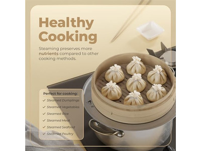 Vaporera de Bambú para Madera de Vapor