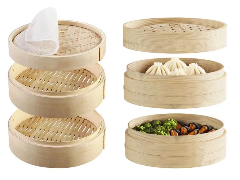 Fábrica de Vaporeras de Bambú Personalizadas